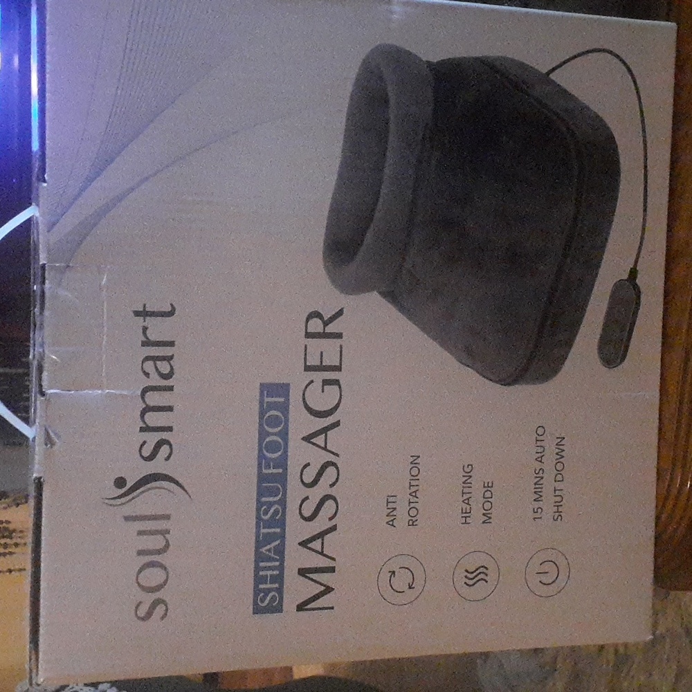 SHIATSU  foot massager with heat.